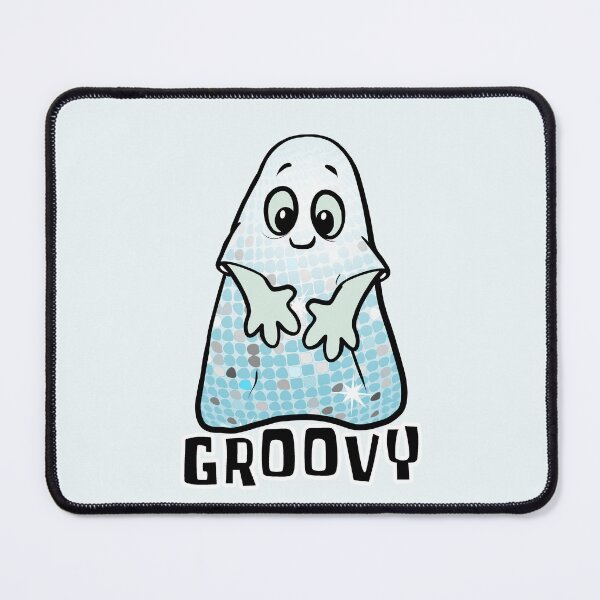 Item preview, Groovy Ghost - Funny Halloween Diamond Ghost designed and sold by ViewerEqualsPhoton.