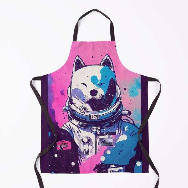 Item preview, Astronaut kita inu portrait designed and sold by etherElric.