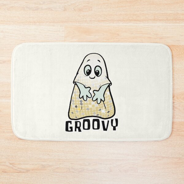 Item preview, Groovy Ghost - Funny Halloween Gold Ghost  designed and sold by ViewerEqualsPhoton.
