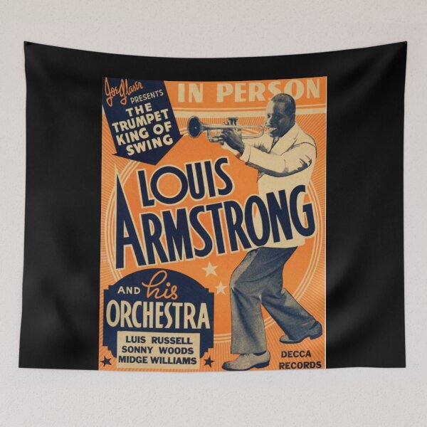 Item preview, Louis armstrong vintage designed and sold by GregoryWebb.
