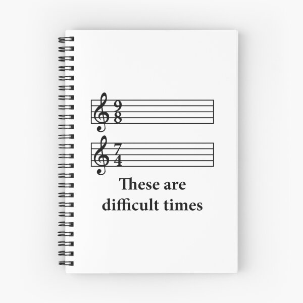 Item preview, These Are Difficult Times designed and sold by Texterns.