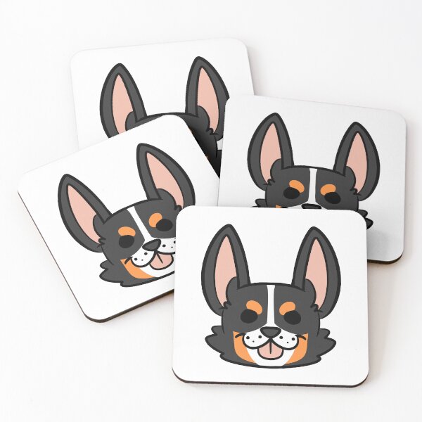 Item preview, Tricolor Corgi Face designed and sold by Out of Pocket.