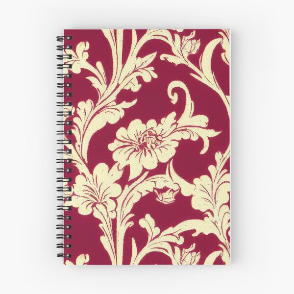 Aperçu de l'œuvre Imprimé floral rococo créée et vendue par ThePurpleMelon.