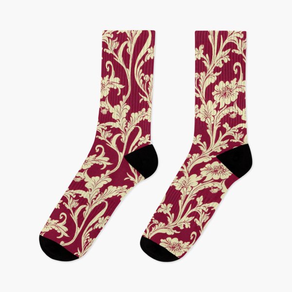 Item preview, Rococo Floral Pattern Print designed and sold by ThePurpleMelon.