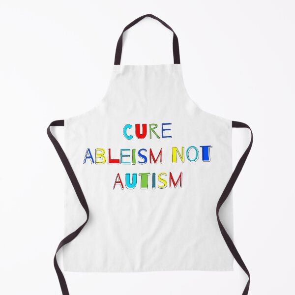 Item preview, Cure ableism not autism Autism Awareness designed and sold by MouDantArts.