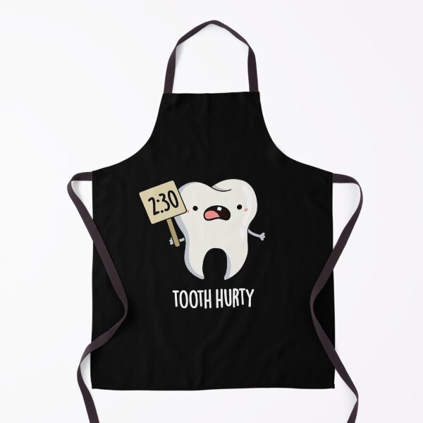 Item preview, Tooth Hurty Funny Dental Puns (Dark BG) designed and sold by punnybone.