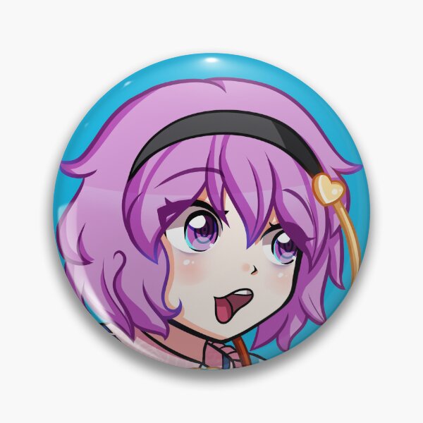 Item preview, Satori Komeiji Pog designed and sold by colorful-kitten.