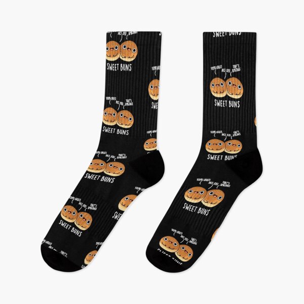 Item preview, Sweet Buns Funny Baking Puns (Dark BG) designed and sold by punnybone.
