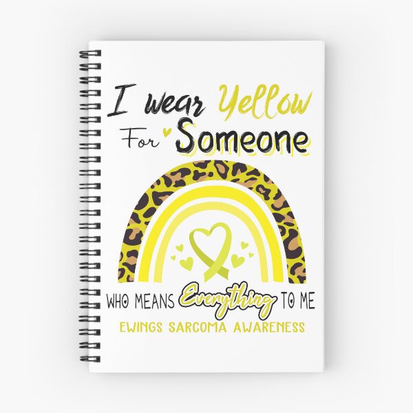Item preview, Ewings Sarcoma Awareness I Wear Yellow for Someone Who Means Everything To Me designed and sold by GennieShop.
