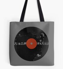 Vinyl Records Lover - Grunge Vinyl Record Tote Bag