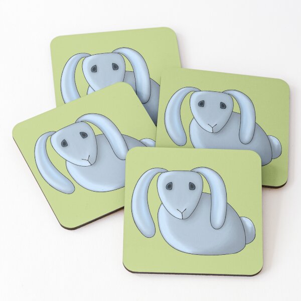 Item preview, Dust Bunny in Blue designed and sold by lezell.