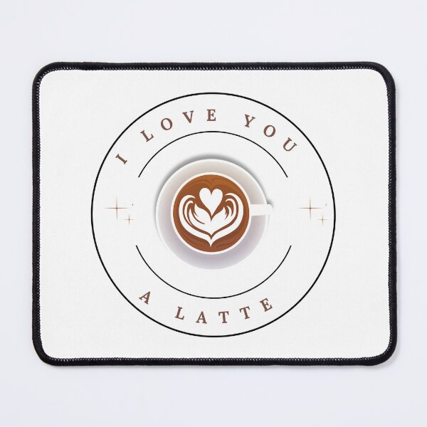 Item preview, I love you a latte designed and sold by Ivory Craft.