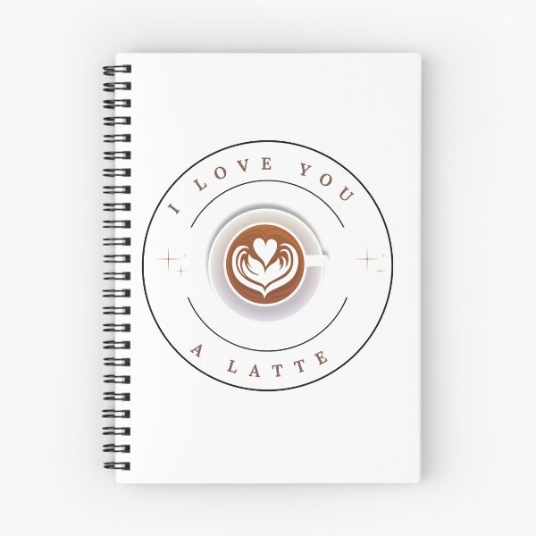 Item preview, I love you a latte  designed and sold by Ivory  Craft.