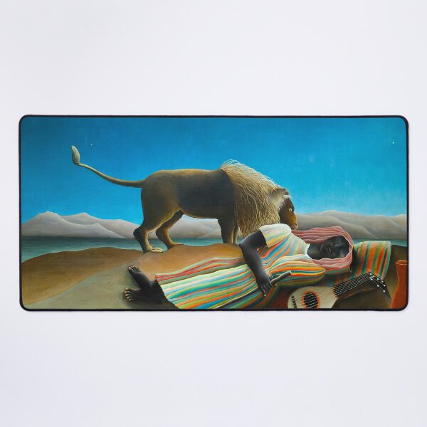 Item preview, The Sleeping Gypsy - Henri Rousseau designed and sold by SimpleJoyStyle.