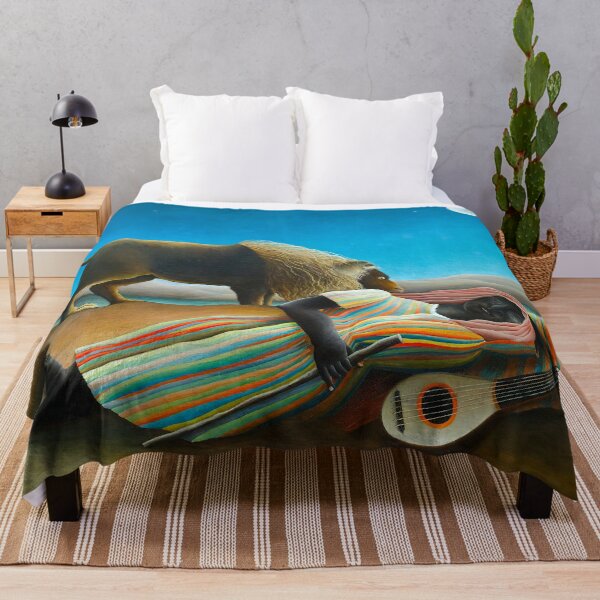 Item preview, The Sleeping Gypsy - Henri Rousseau designed and sold by SimpleJoyStyle.