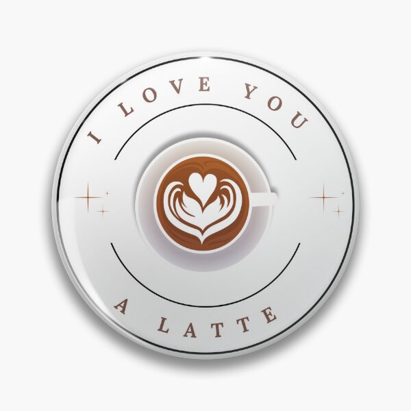 Item preview, I love you a latte  designed and sold by Ivory  Craft.
