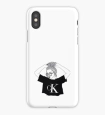 Calvin Klein Girl iPhone Case
