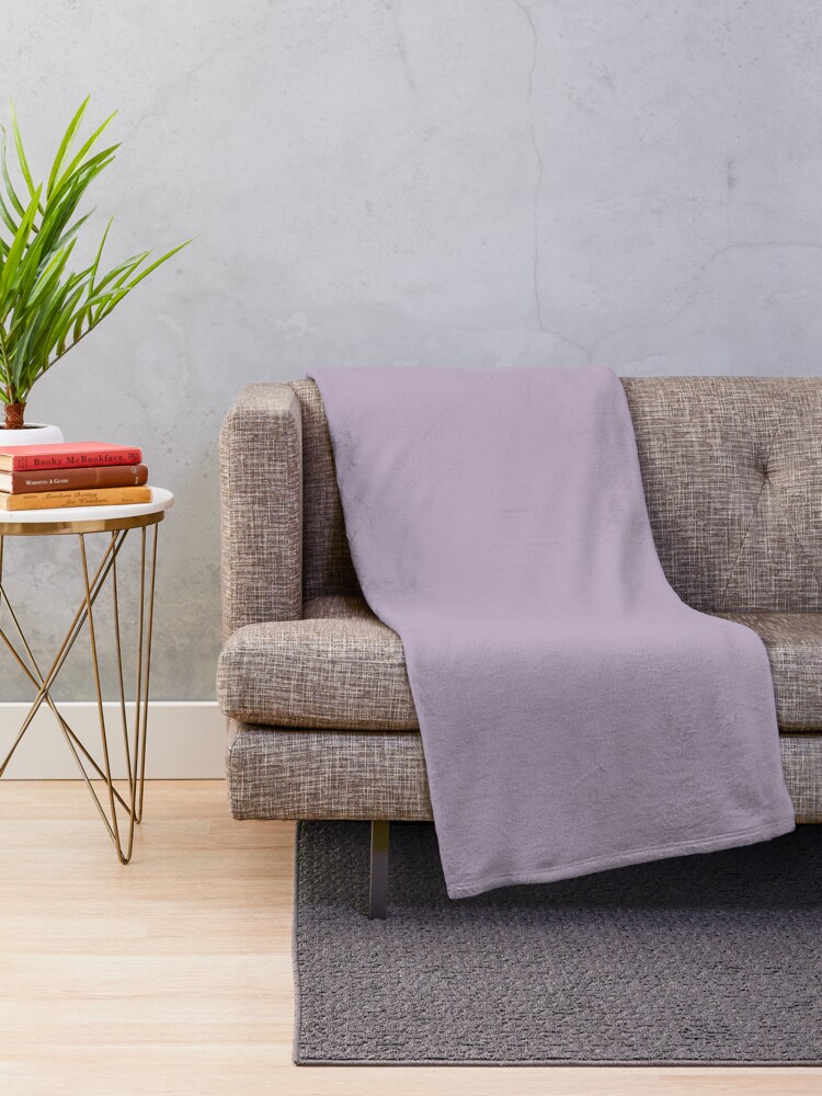 Soft lavender throw online blanket