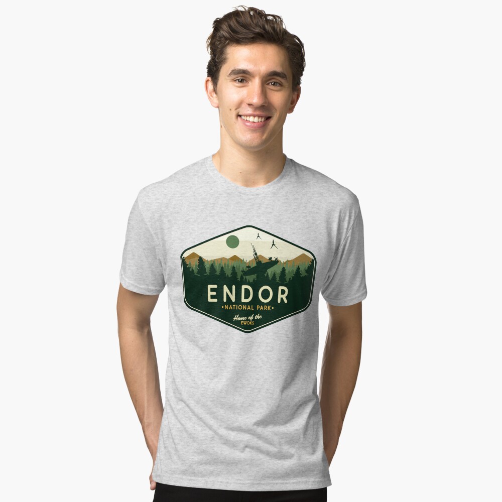 Vista previa del artículo con la obra «Camiseta de tejido mixto», diseñado y vendido por BryceDemon1.