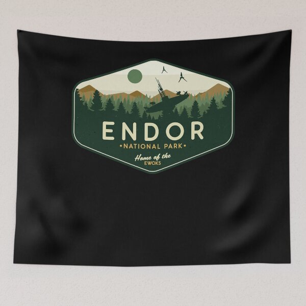 Item preview, Endor National Park Home of the Ewoks Classic T-Shirt designed and sold by BryceDemon1.