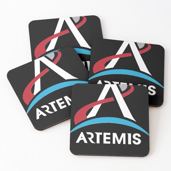 Aperçu de l'œuvre Logo du programme Artemis de la NASA Astronaute spatial Mars 2024 créée et vendue par Christinritz.