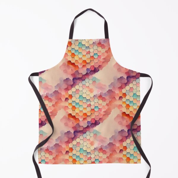 Item preview, Watercolor Hexagons designed and sold by BuraxisDesigns.