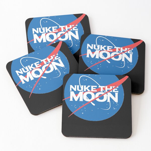 Item preview, Nasa Nuke The Moon   designed and sold by Christinritz.