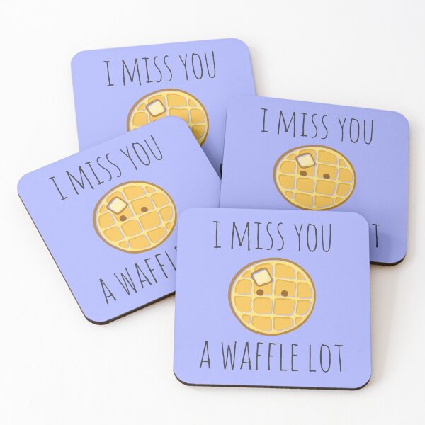 Item preview, I Miss You A Waffle Lot designed and sold by myndfart.