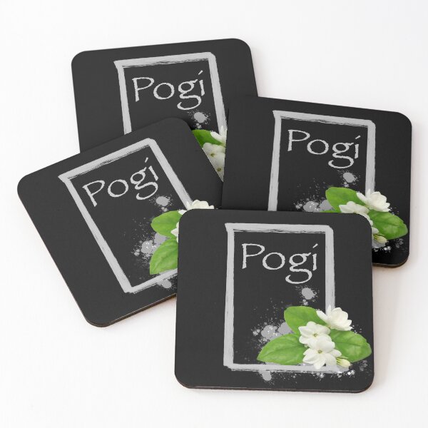 Item preview, Pogi - means handsome in Filipino (Tagalog) with a Sampaguita flower designed and sold by -short- & EPIC shop.