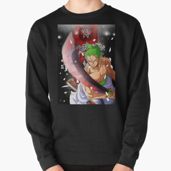 Anime One Piece Roronoa Zoro Custom Sweatshirt – Blackcatss