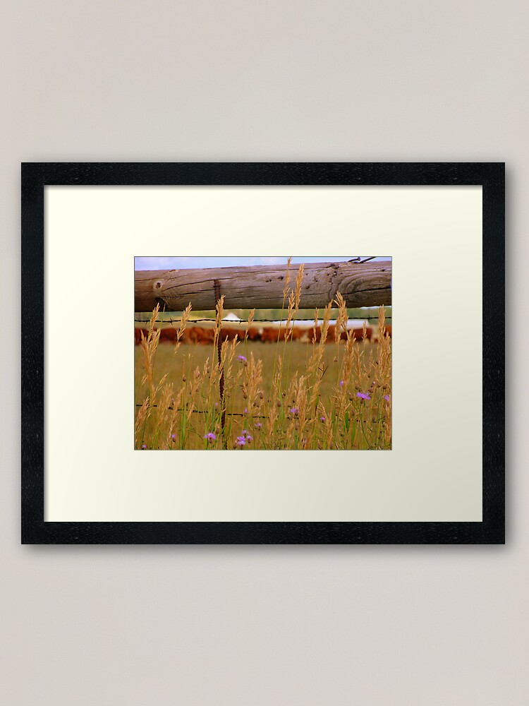 Alternate view of ...the rest will follow Framed Art Print