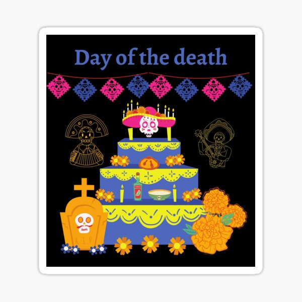 Item preview, day of the dead mexican festivities designed and sold by ArteJuanca.