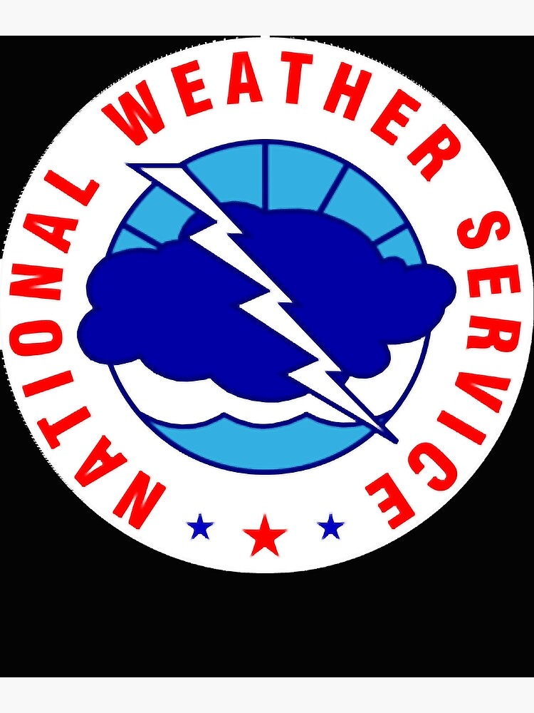 nws-national-weather-service-logo-poster-for-sale-by-christinritz