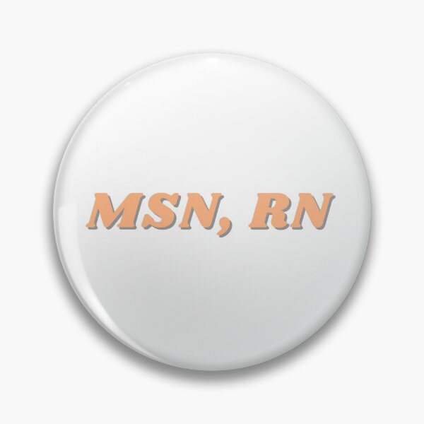 Item preview, MSN, RN- orange designed and sold by CSdoodles.