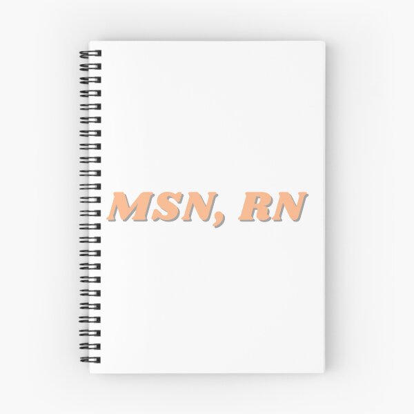Item preview, MSN, RN- orange designed and sold by CSdoodles.