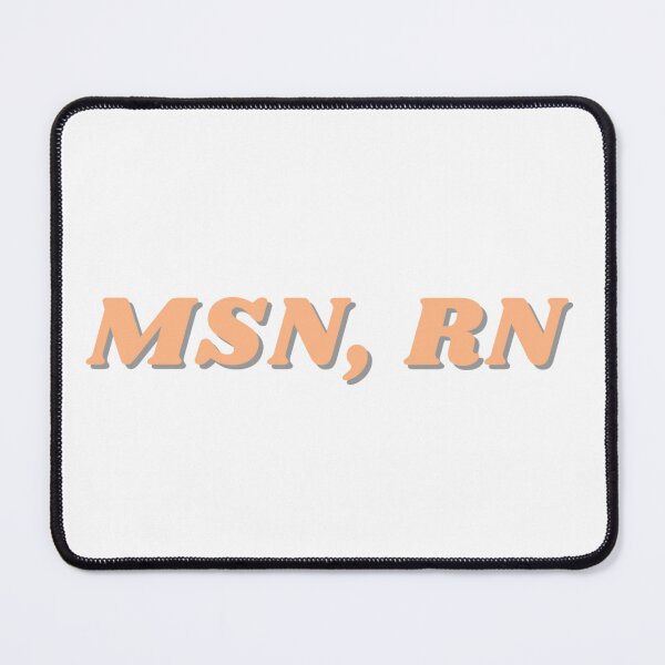 Item preview, MSN, RN- orange designed and sold by CSdoodles.