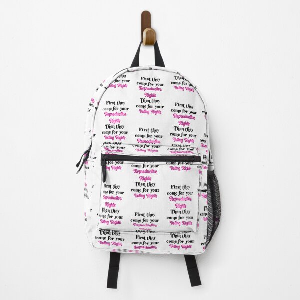 Item preview, First they come for your reproductive rights then they come for your voting rights designed and sold by JoyOfHopeStore.