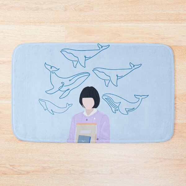 Item preview, Extraordinary attorney Woo Yong Woo whale background designed and sold by paintingtour.