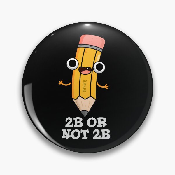 Item preview, 2B Or Not 2B Funny Shakespeare Pencil Puns (Dark BG) designed and sold by punnybone.
