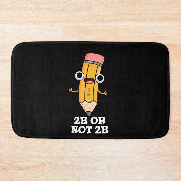 Item preview, 2B Or Not 2B Funny Shakespeare Pencil Puns (Dark BG) designed and sold by punnybone.