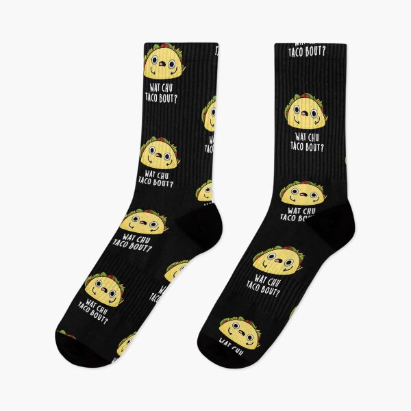 Item preview, Wat Chu Taco Bout Funny Taco Puns (Dark BG) designed and sold by punnybone.