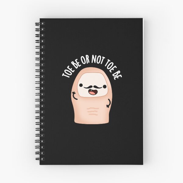 Item preview, Toe Be Or Not Toe Be Shakespeare Funny Toe Puns (Dark BG) designed and sold by punnybone.