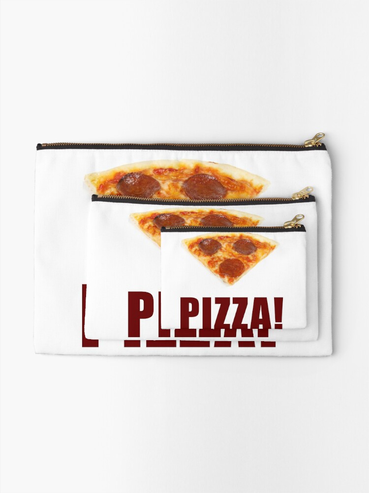 Roblox Pizza Zipper Pouch By Jenr8d Designs Redbubble - roblox logo pizza
