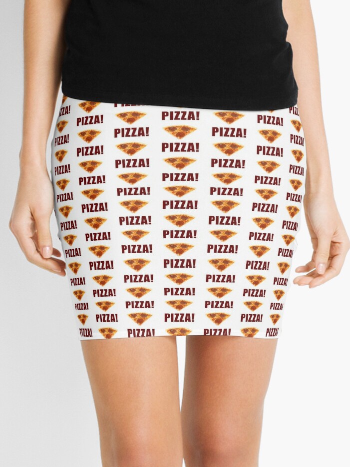 Roblox Pizza Mini Skirt By Jenr8d Designs Redbubble - roblox skirt