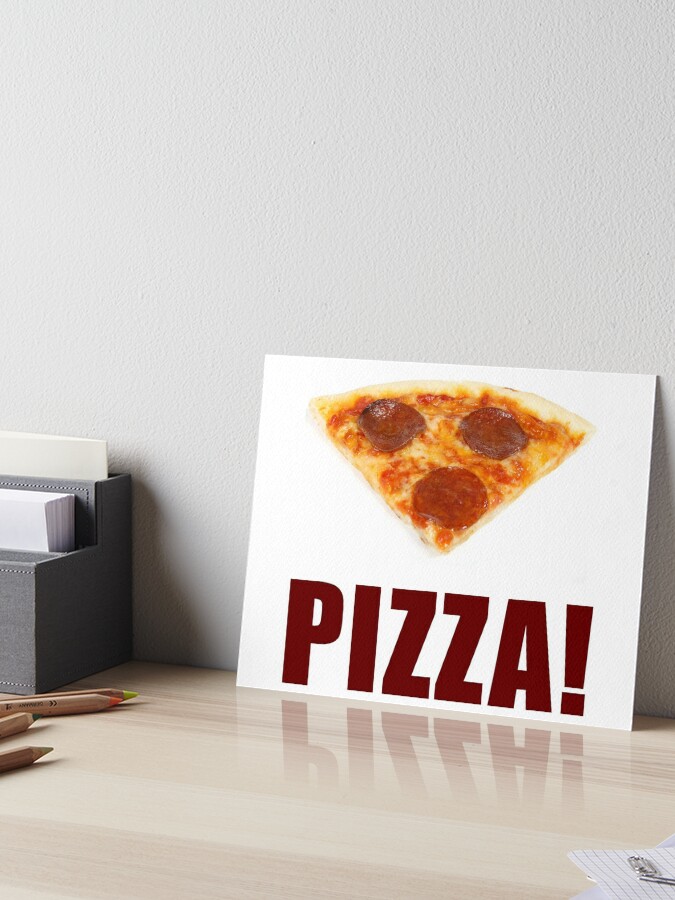 Roblox Pizza Art Board Print By Jenr8d Designs Redbubble - roblox pizz