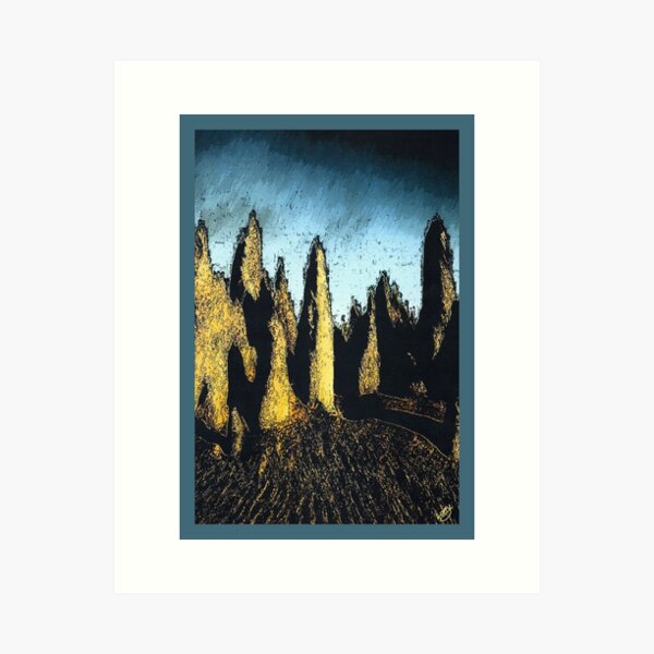 Pinnacles Art Print