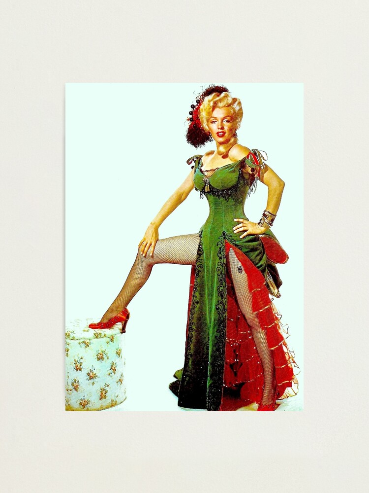 MARILYN MONROE : In Green Velvet Advertising Print" Photographic Print for  Sale by posterbobs | Redbubble