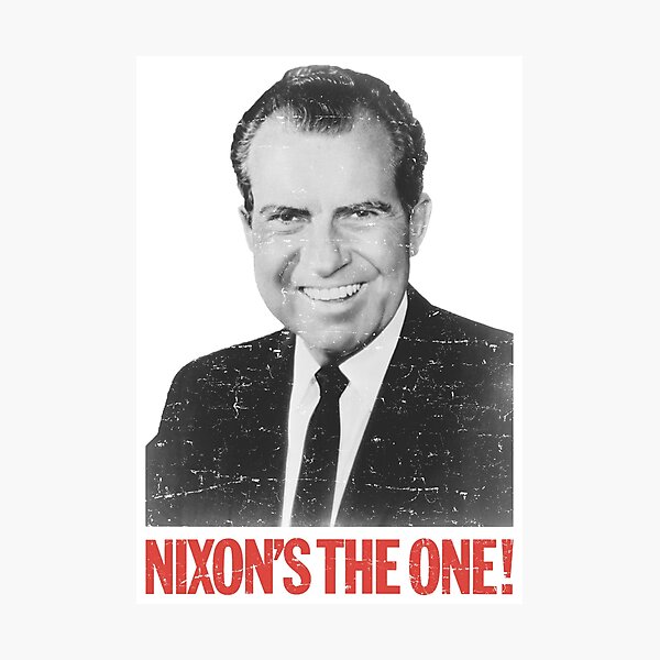 Item preview, Nixon's The One! designed and sold by TeeArcade84.