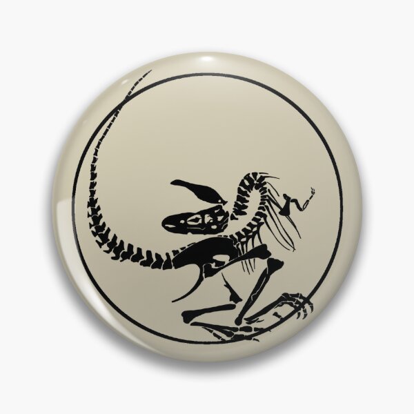 Item preview, Gorgosaurus Fossil Line Art - Black designed and sold by cyanochic.