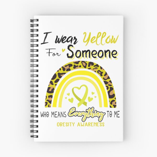 Item preview, Obesity Awareness I Wear Yellow for Someone Who Means Everything To Me designed and sold by GennieShop.